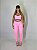 Conjunto Fitness Hype Rosa Chiclete - P/M/G - Imagem 1