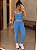 Conjunto Tradicional Rebeca Azul Céu- Veste 38 a 42 - Imagem 1