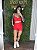 Conjunto Curto Canelado Vermelho - Veste M/G - Imagem 1