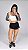 Conjunto Shorts Duplo Preto Zero - P - Imagem 1