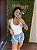 Shorts Duplo Larissa Azul - Tamanho Único - Imagem 3