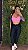 Legging Semi Empina Blackpink - Veste 38 a 42 - Imagem 1