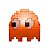 LUMINÁRIA FANTASMA PACMAN LARANJA - CLYDE - Imagem 3