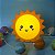 LUMINÁRIA SOL KAWAII - Imagem 1