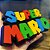 EMBLEMA DECORATIVO EM RESINA - SUPER MÁRIO - Imagem 1