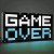 LUMINÁRIA GAME OVER USB - Imagem 1