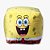 ALMOFADA FORMATO CUBO - BOB ESPONJA - Imagem 1
