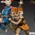 ESTÁTUA WILYKIT & WILYKAT - THUNDERCATS - 1/10 - IRON STUDIOS - Imagem 5