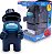 AMONG US FIGURAS COLECIONÁVEIS SERIE 2 - PRETO COM CARTOLA - Imagem 1