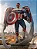 ESTÁTUA CAPITÃO AMÉRICA SAM WILSON - LEGACY REPLICA - IRON STUDIOS - Imagem 1