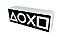 LUMINÁRIA PLAYSTATION RETANGULAR - PRETO - Imagem 1