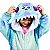 MACACÃO KIGURUMI INFANTIL SULLEY -  DE 7 A 8 ANOS - Imagem 3