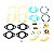 Kit Reparos Solex H 32 Pdsit 2/3 Álcool - Carburador Brasil - Imagem 1