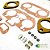 Kit Reparos Carburador Weber 40 44 Pino Baixo Em Borracha - Imagem 3