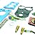 Kit de Reparos Parcial com Venturis e Articulação do Afogador para Carburador Solex H 34 SEIE Opala Caravan Utilitários - Imagem 5
