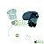 Kit de Came e Mola para Acionamento Acelerador Carburador DFV 228 Weber 228 Opala Caravan Utilitários - Imagem 3