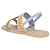 Sandália Feminina Flat Dakota Azul - Imagem 3