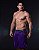 Bermuda Box Duas Cores Roxo e Preto - Imagem 1
