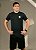 Camisa masculina basic preta circle - Imagem 1