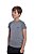 Camisa basic Triple Under infantil Cinza mescla - Imagem 2