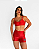 Shorts Helen Velvet Vermelho - Imagem 1