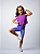 Shorts Infantil Shine Lilás - Imagem 2
