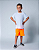 Bermuda Box Infantil Laranja Neon - Imagem 4