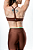 Legging Balance Shine Capuccino e Verde Menta - Imagem 2