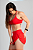 Shorts Duplo Vermelho - Imagem 3