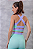 Top Fitness com Elastico Cruzado em Trilobal Fit - Imagem 1