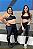 Calça Legging Fitness com Recortes e Bolso Lateral - Imagem 2