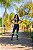 Calça Legging Fitness com Bolsos e Recortes Trabalhado - Imagem 3
