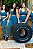 Calça Legging Fitness Cós Alto com Bolsos Recortes em X - Imagem 2
