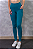 Calça Legging Fitness Cós Alto com Bolsos Recortes em X - Imagem 1