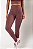 Calça Legging Fitness Cós Alto com Bolsos Recortes em X - Imagem 6