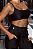 Top Fitness Conforto Duplo com Bojo Removivel e Alcas Finas Tecido Metalizado - Imagem 7
