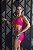 Shorts Helen Estampado Pop Pink - Imagem 1