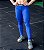 Legging Box Duas Cores Azul Royal e Preto - Imagem 1