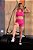 Top Camiseta Rosa Pink - Imagem 4