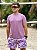 Shorts Masculino Wave Tie Dye Lilás - Imagem 1