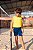 Cropped Basic Infantil Citrus Triple Under - Imagem 1