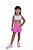 Shorts Fluity Infantil Rosa Bebê - Imagem 1