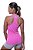 Regata Feminina Basic Rosa Chiclete - Imagem 2