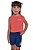 Shorts Helen Infantil Azul Marinho - Imagem 1