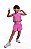 Cropped Basic Infantil Rosa Chiclete Triple Under - Imagem 1