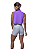 Cropped Basic Roxa Midi Central - Imagem 2