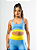 Top Duo Azul Céu e Amarelo Shine - Imagem 1