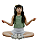 Cropped Basic Infantil Verde Oliva Triple Under - Imagem 1