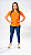 Babylook Basic Midi Laranja - Imagem 1