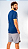 Camisa Masculina Slim Azul Marinho Triple Under Mini Central - Imagem 3